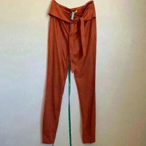 3/35 promo Mistress Rocks faux suede pants XS